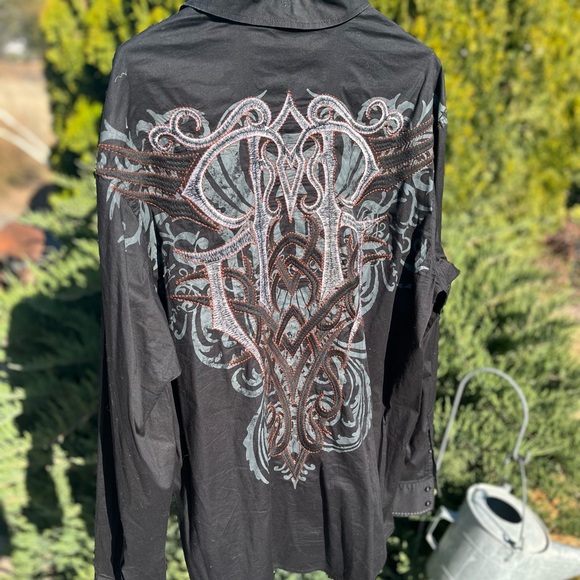 Mens XXL BUCKLE ROAR LONG SLEEVED SHIRT GREAT CONDITION - Picture 6 of 6